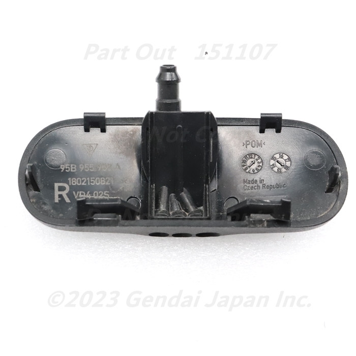 [P-16]マカン ターボ 95B 右 ウォッシャーノズル スプリングジェット 95B955988A 95B955986C ポルシェ 95BCTL 中古_画像3