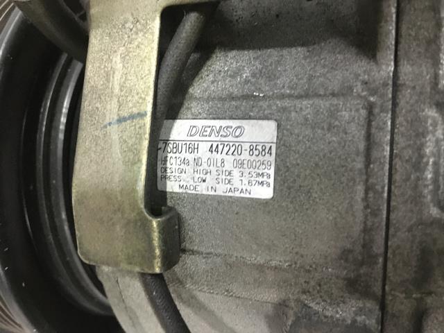 マークIIブリット JZX110W エアコンコンプレッサー GX IR-S 772 88320-2A100 C-5 010062_画像2