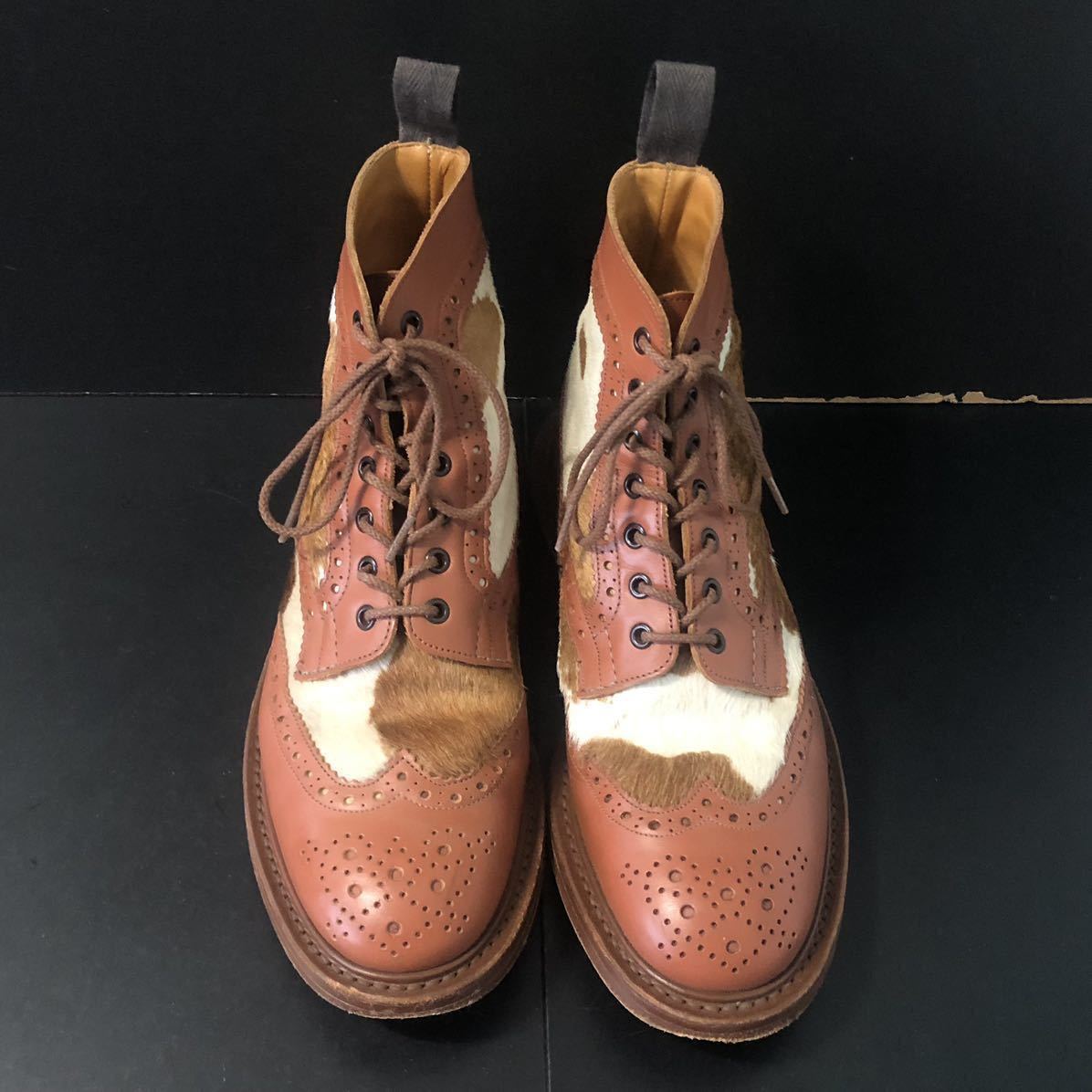 限定 別注COFFEEハラコ Tricker's MALTON UK8 26 5 ENGLAND 7 限定 別注COFFEEハラコ Tricker's MALTON UK8 26 5 ENGLAND 7