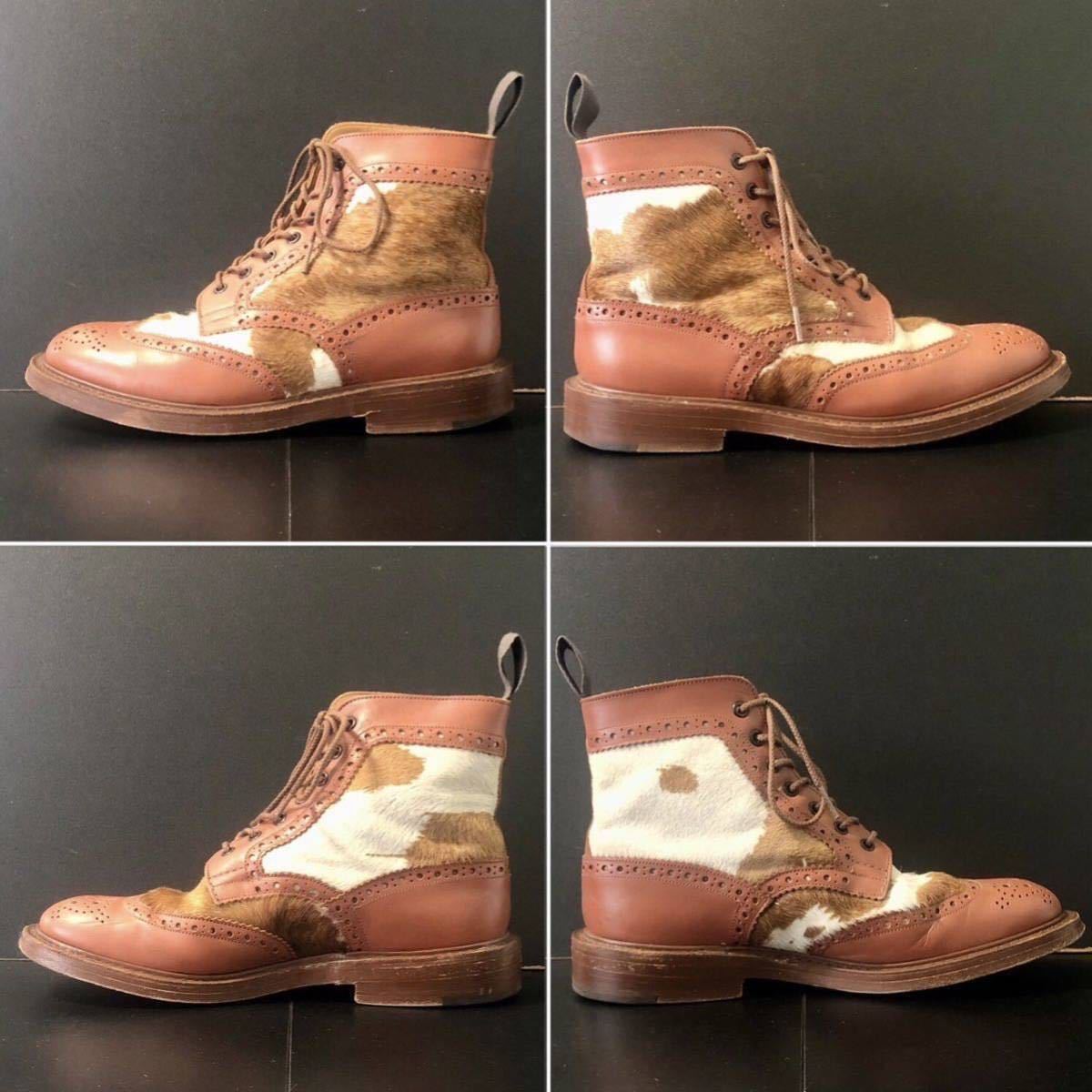 限定 別注COFFEEハラコ Tricker's MALTON UK8 26 5 ENGLAND 7 限定 別注COFFEEハラコ Tricker's MALTON UK8 26 5 ENGLAND 7
