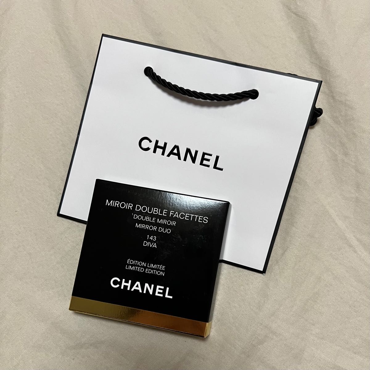 CHANEL シャネル ミラー ミロワール ドゥーブル ファセット 143 DIVA