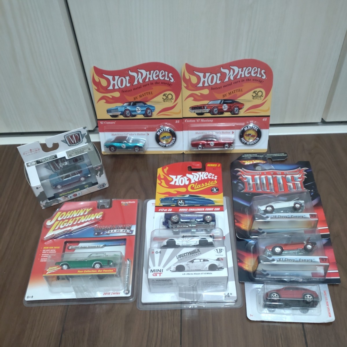 ⑦ホットウィール Hot Wheels MINIGT リバティーウォークGTR 50周年