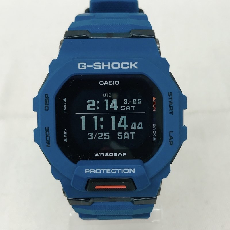ＣＡＳＩＯ Ｇ－ＳＨＯＣＫ 腕時計 ＧＢＤ－２００ ブルー カシオ Ｇ－ＳＱＵＡＤ スポーツ Ｂｌｕｅｔｏｏｔｈ 時計/255