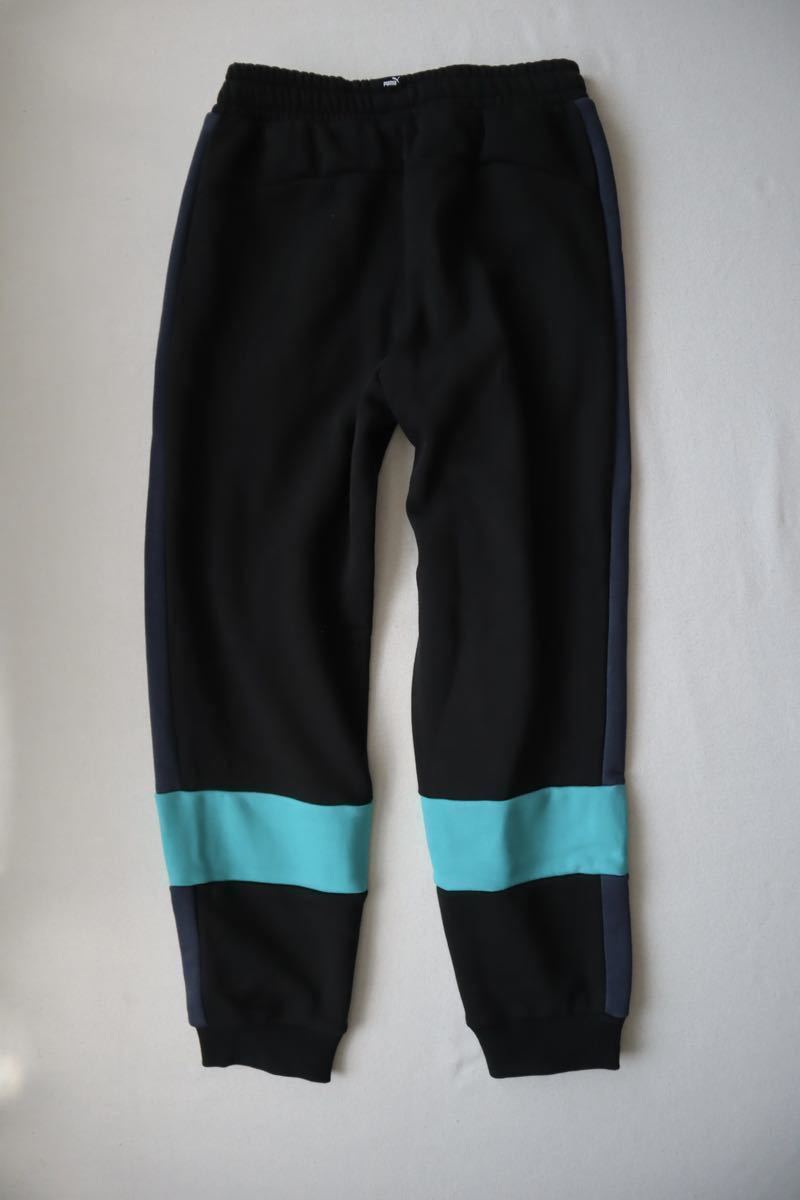  Puma PUMA Junior sweat long pants ESS+ color block pants FL_ 672631 ( black ) Junior 140