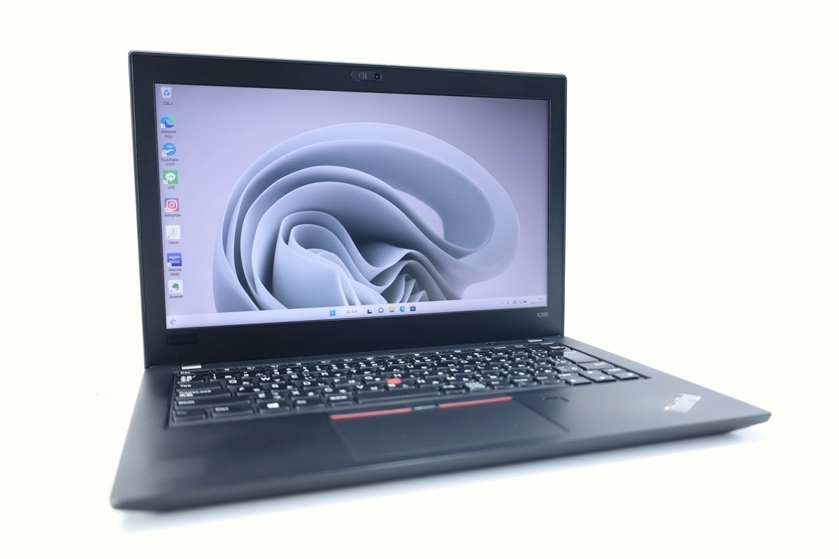 13型 レノボ LENOVO ThinkPad X280 Core i5 8350U 1.70GHz メモリ8GB SD256GB Office カメラ ノードパソコン windwos11 10640_画像2