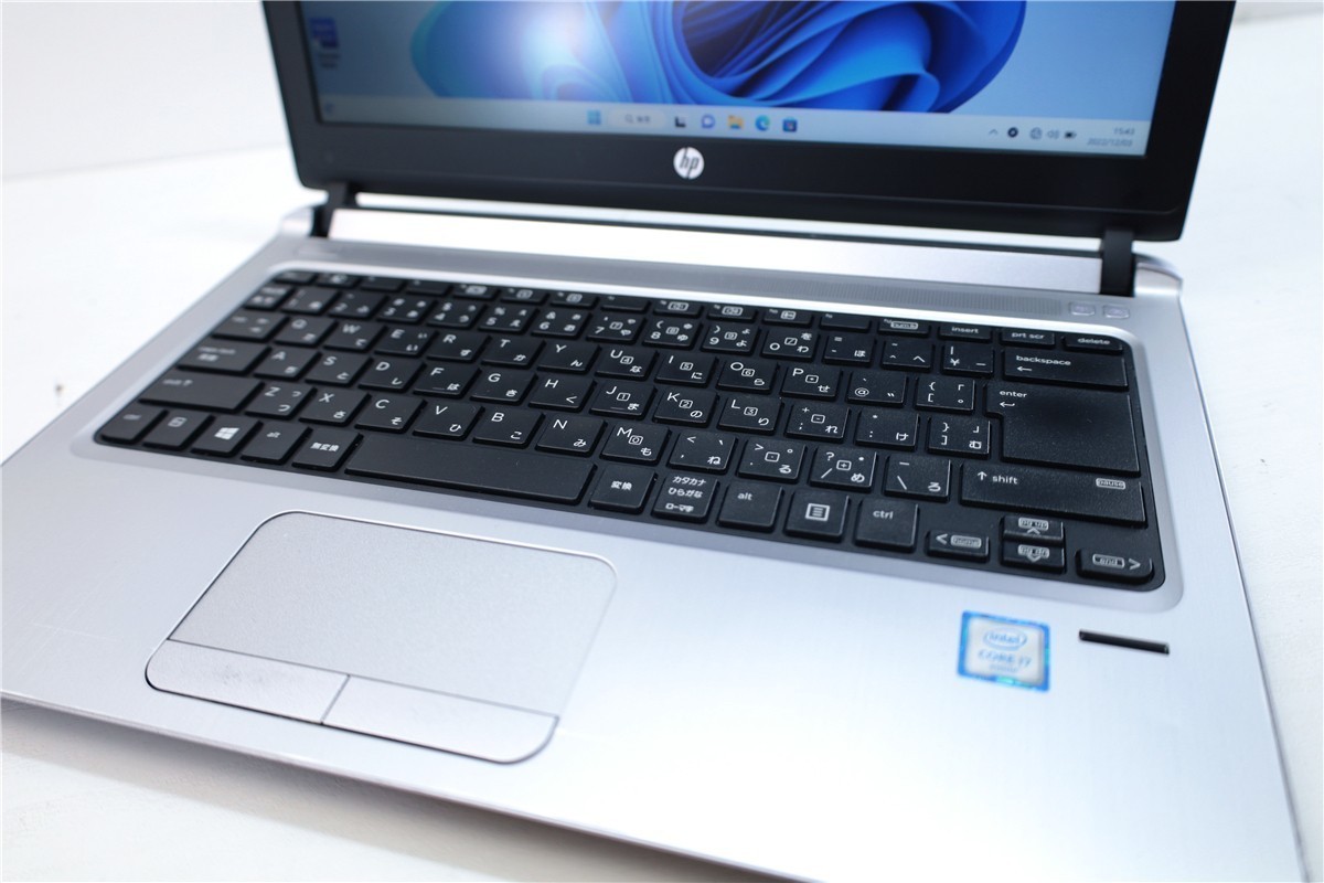 美品 即宅 i5 6200U 8GB★M.2 SSD256GB+HD500GB 13.3型 HP probook 430 g3 Office/Bluetooth/wifi/無線/ノードパソコン windows11 f