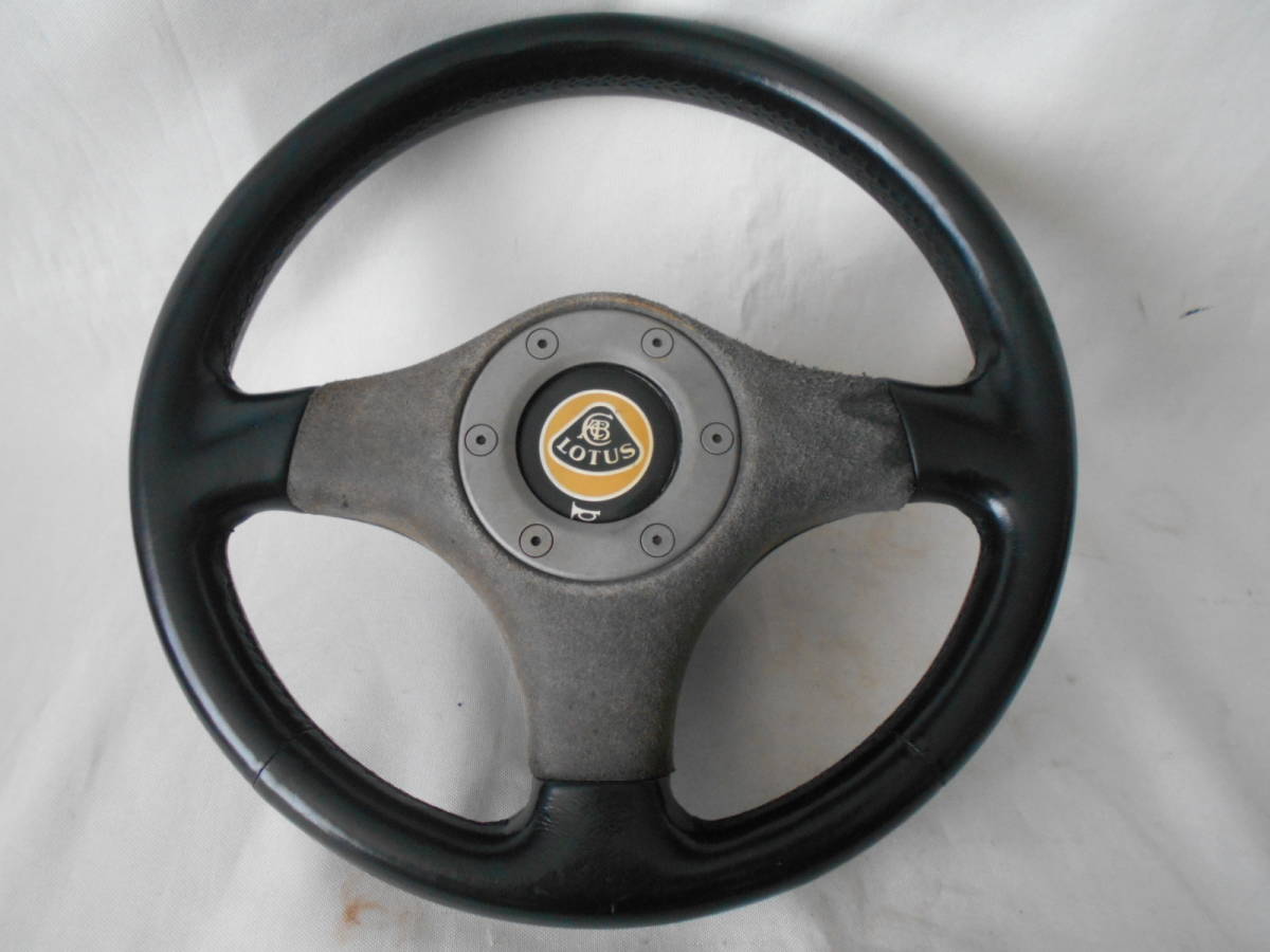 * Lotus Elise original leather steering gear 