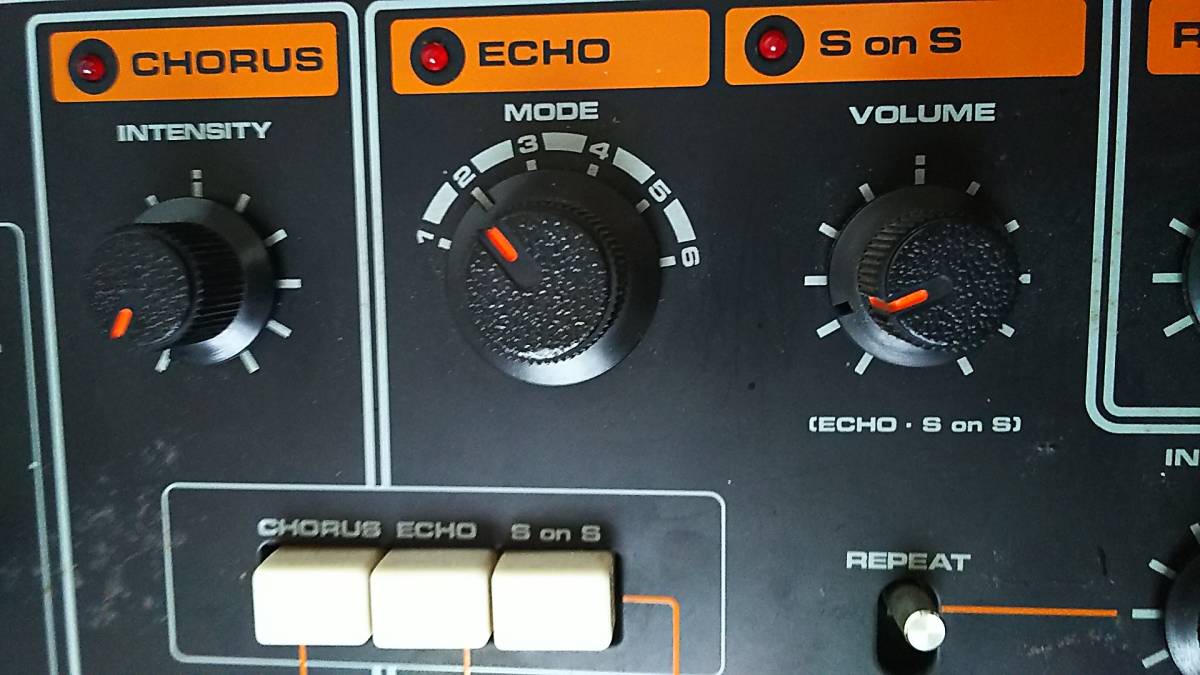 Roland CHORUS ECHO RE-501 пик тип Vintage S-on-S.. редкий стерео наружный chorus Reverb имеется 