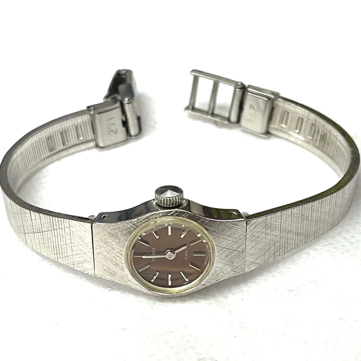稼働 CITIZEN 手巻き レディース 腕時計 シチズン レトロ 稼働 CITIZEN 手巻き レディース 腕時計 シチズン レトロ