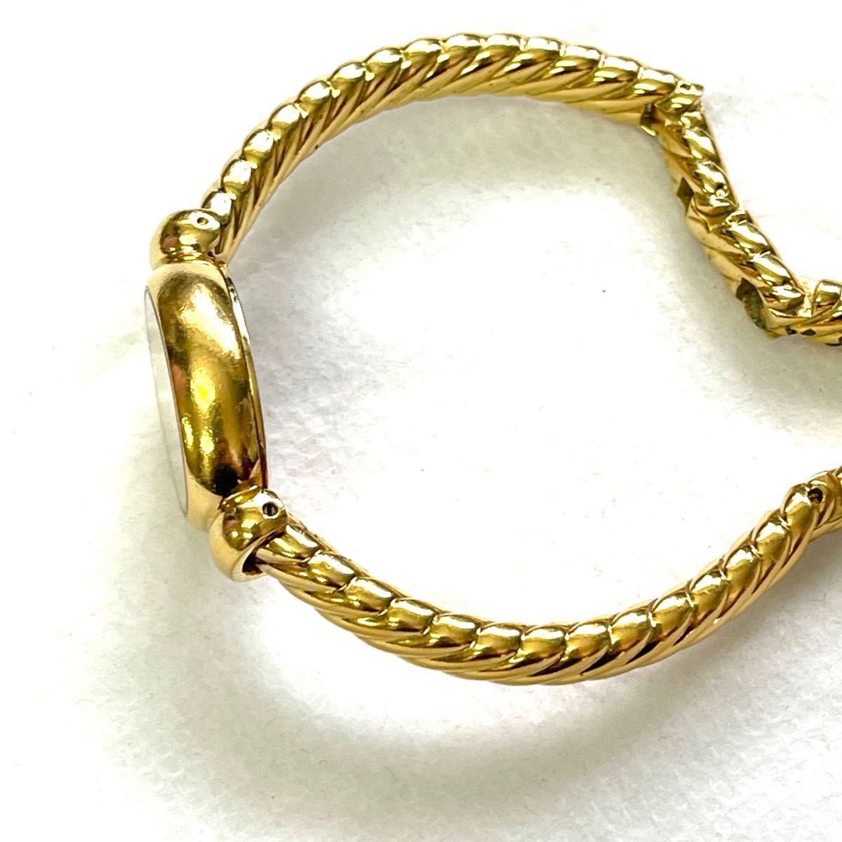 美品 稼働 WESTAR バングルウォッチ レディース腕時計 18k EP 美品 稼働 WESTAR バングルウォッチ レディース腕時計 18k EP