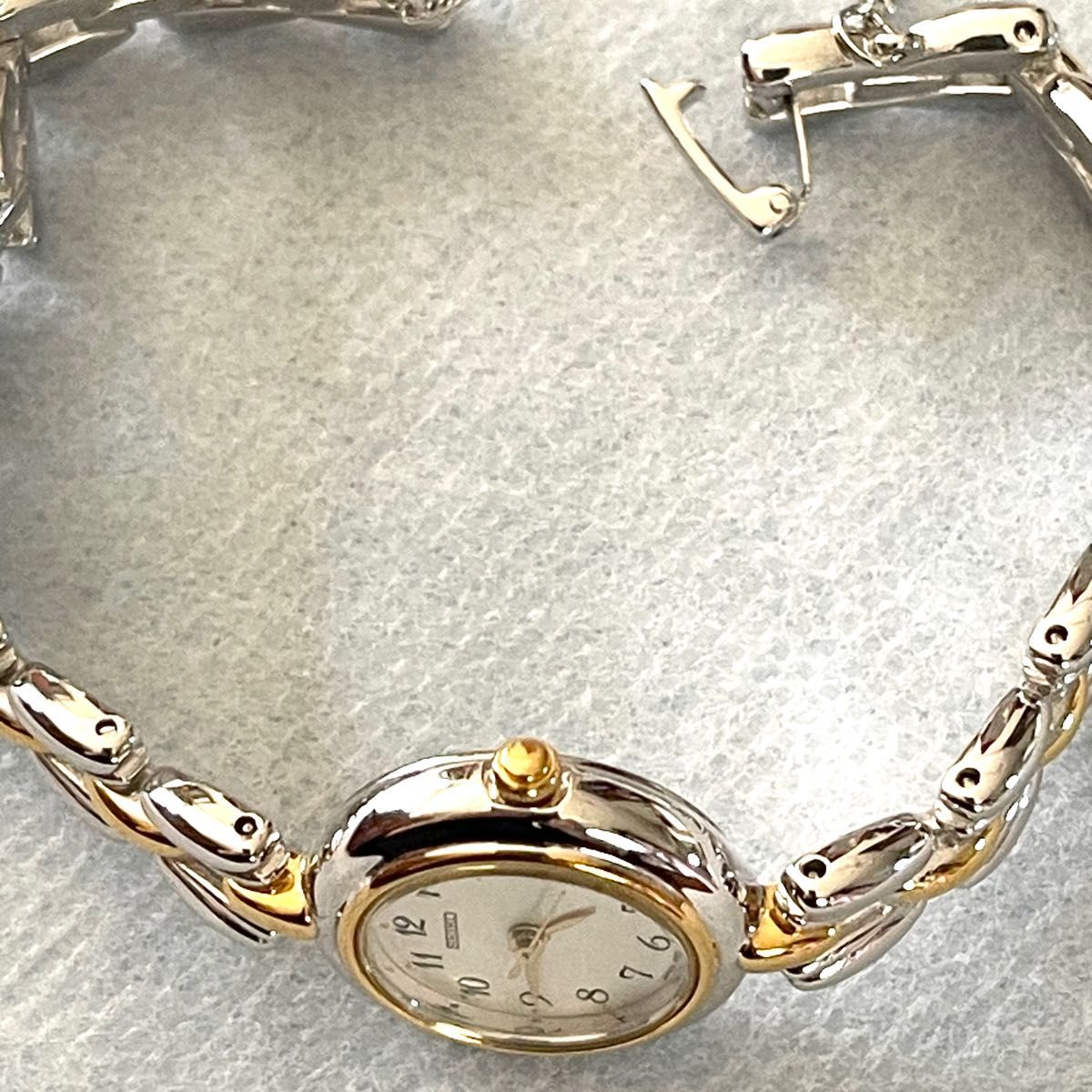 稼働 美品 SEIKO レディース腕時計 ブレスウォッチ コンビ 稼働 美品 SEIKO レディース腕時計 ブレスウォッチ コンビ