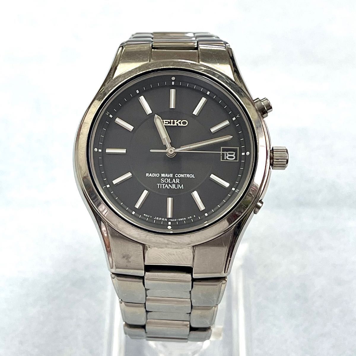 稼働 良品 SEIKO ソーラー電波 セイコー 電波時計 メンズ腕時計 稼働 良品 SEIKO ソーラー電波 セイコー 電波時計 メンズ腕時計