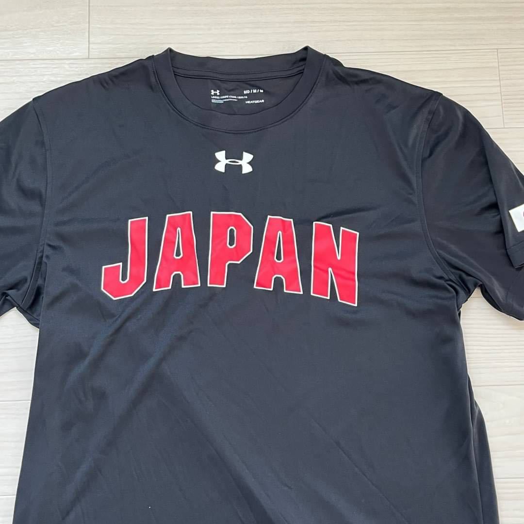 UNDER ARMOUR アンダーアーマー 前面プリントTシャツ 国旗 日本 _画像2