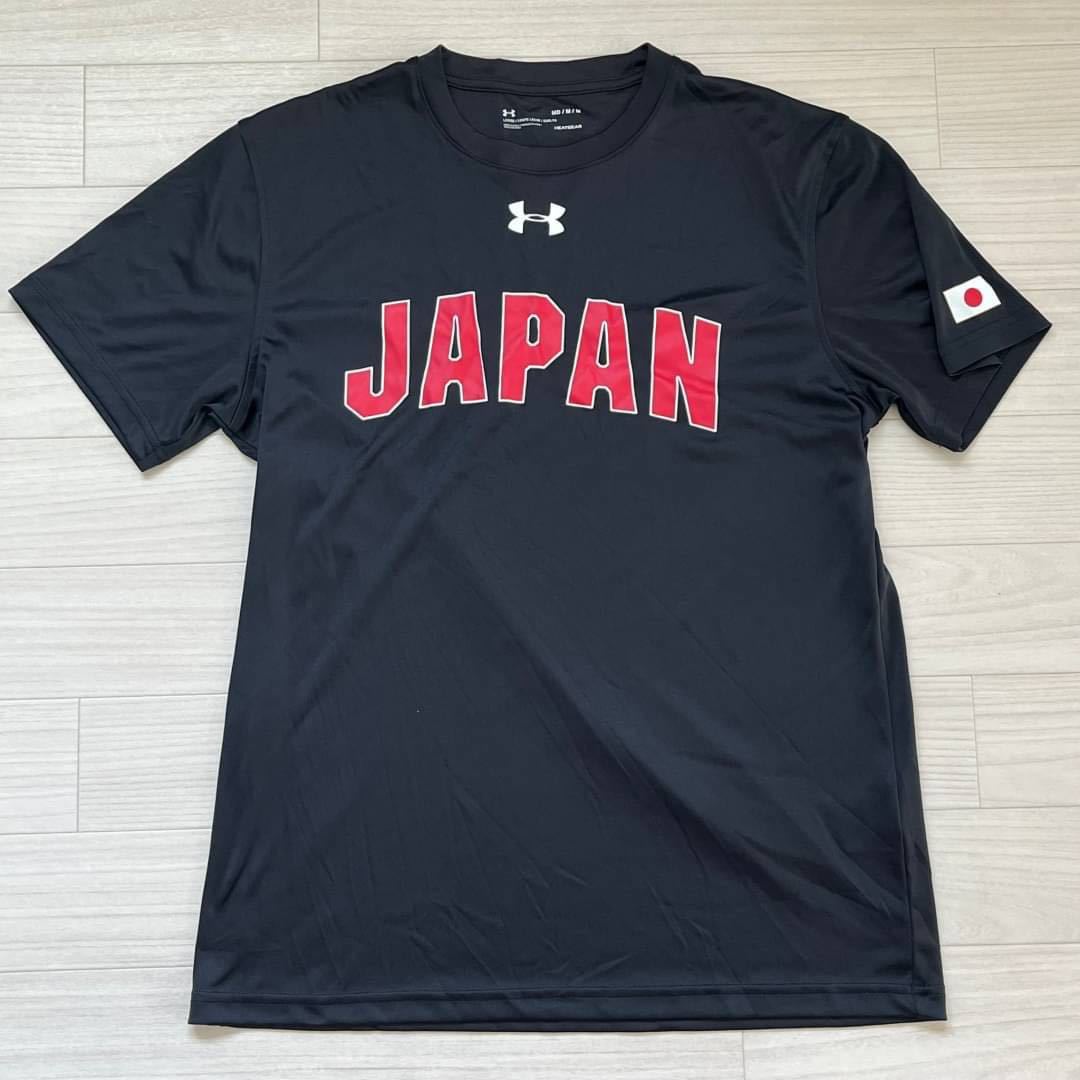 UNDER ARMOUR アンダーアーマー 前面プリントTシャツ 国旗 日本 _画像1