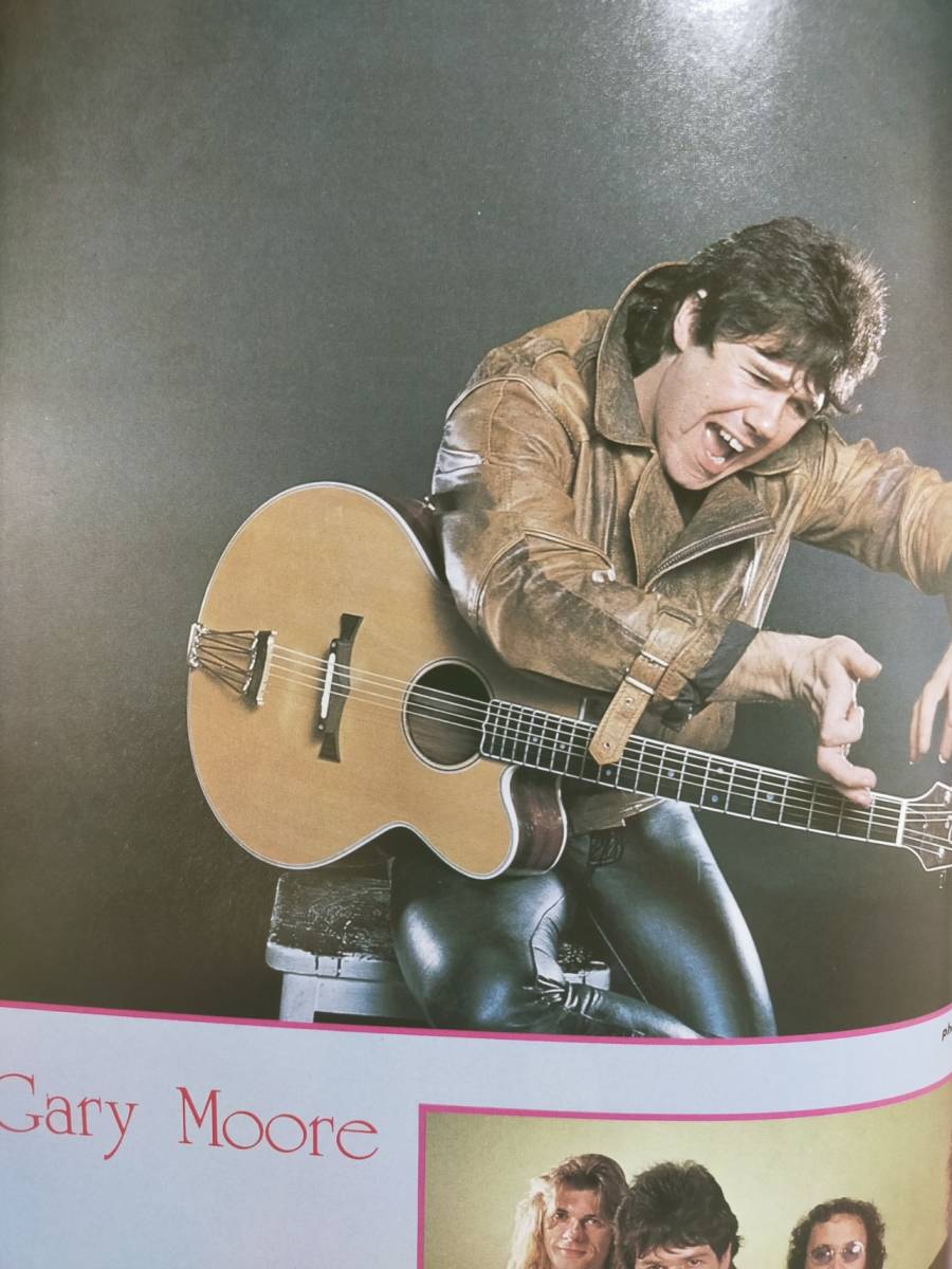 月刊ロッキンｆ 1983年1月号 浜田省吾 松田優作 鮎川誠 JAPAN Gary Mooreの画像6