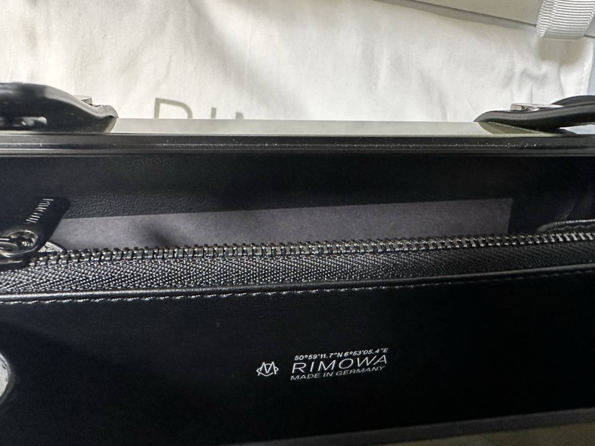 即決！美品Rimowa/リモワのパーソナルクロスボディバッグ、クラッチショルダーボディバッグ_画像7