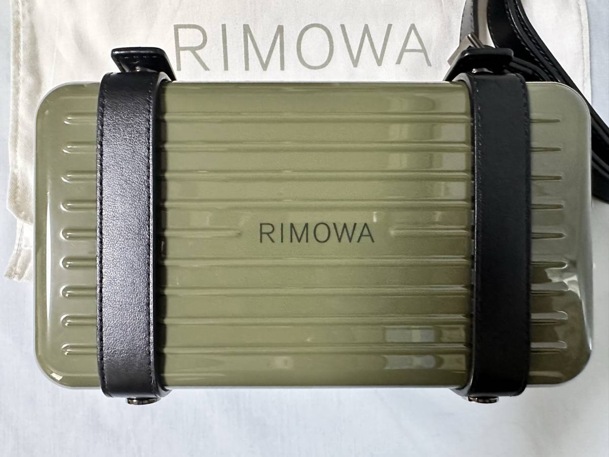 即決！美品Rimowa/リモワのパーソナルクロスボディバッグ、クラッチショルダーボディバッグ_画像2