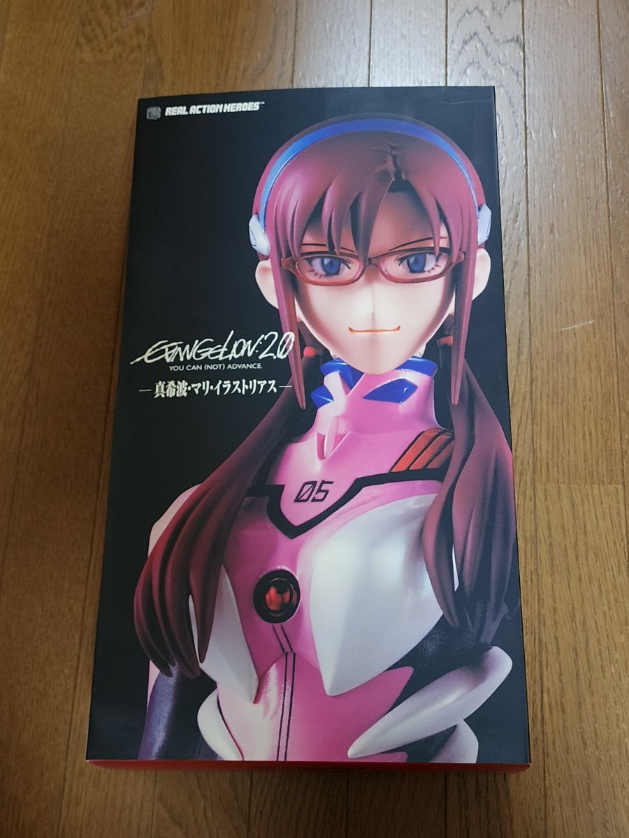  unopened /meti com toy /RAH/ Evangelion new theater version : destruction / genuine . wave * Mali * illustration rear s/ plug suit Ver.