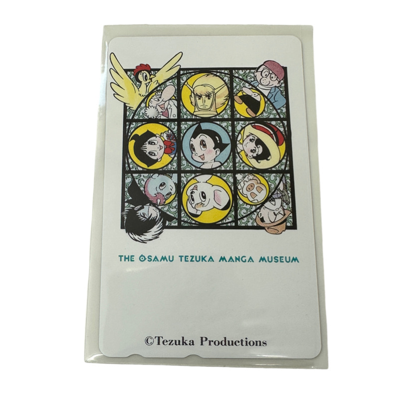 テレカ 手塚治虫 マンガミュージアム 鉄腕アトム マグマ大使 ブラックジャック リボンの騎士 火の鳥 ジャングル大帝 ユニコ ふしぎなメルモ_画像2