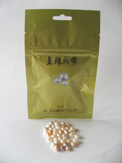  Rakuten Revue number 528 case Rakuten topic cosme beauty supplement pearl. . Gold pearl. flour 50g