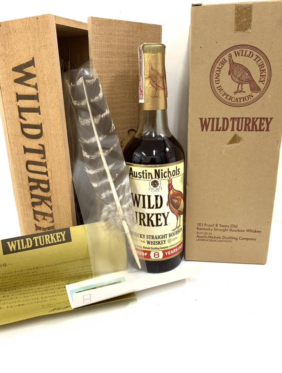 ヤフオク! - 〇WILD TURKEY ワイルド ターキー 8年 101...