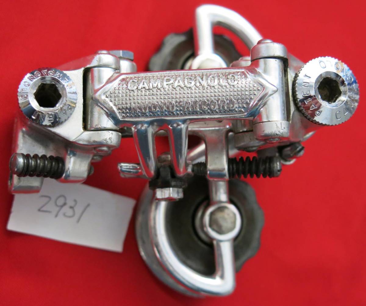 RD-00462-2931 カンパニョーロ CAMPAGNOLO NUOVO RECORD ヌーボレコード　リアディレイラー　PATENT-79　中古