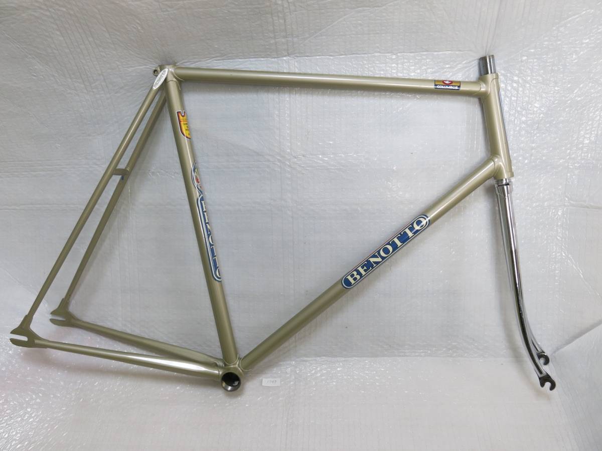 1749 De Rosate Rosa BENOTTObe knot Italy made Kuromori * cologne bus unused 59 size 700C piste frame 