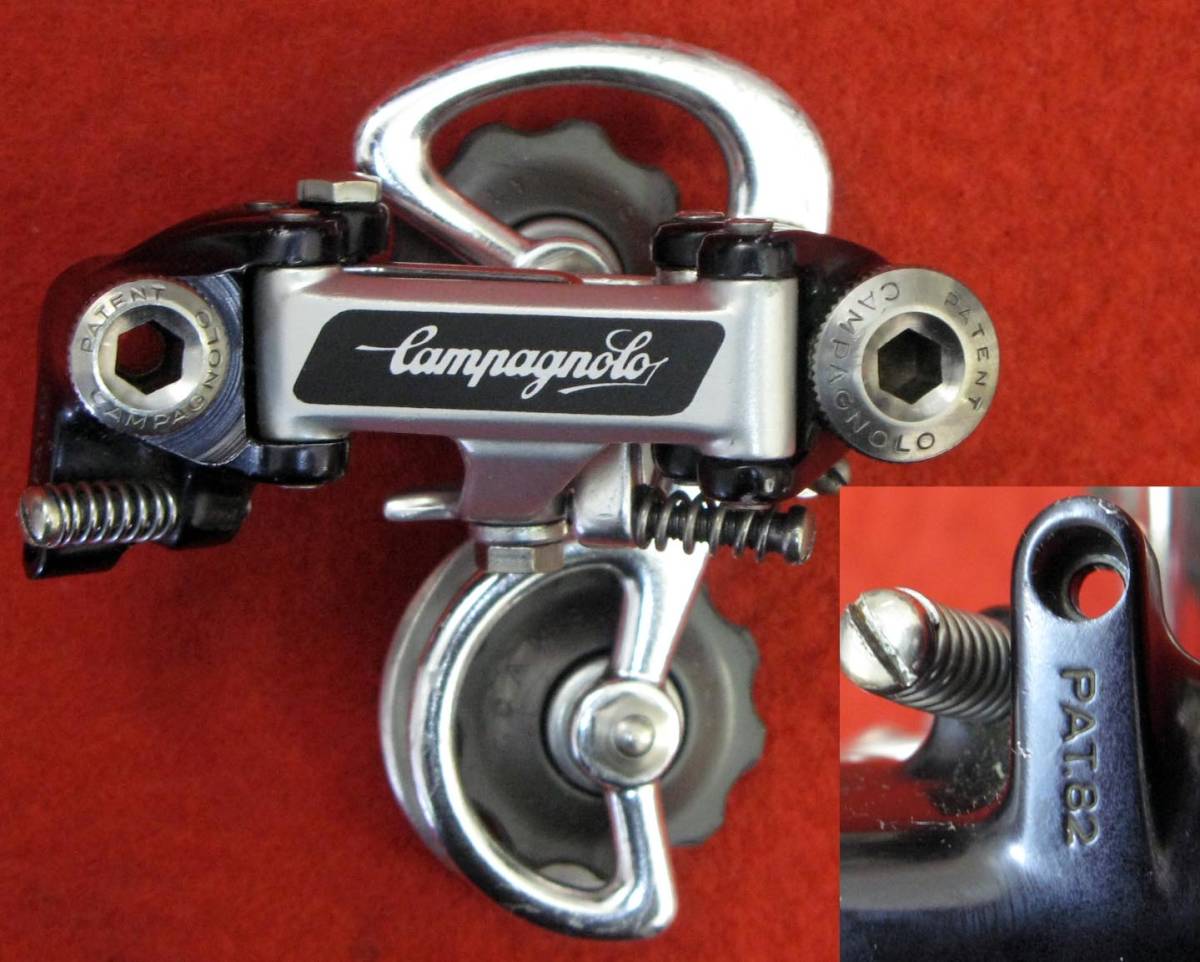 RD-00488-2902 カンパCampagnolo スーパーレコード　SUPER　RECORDS　リアディレイラー　PAT.82中古