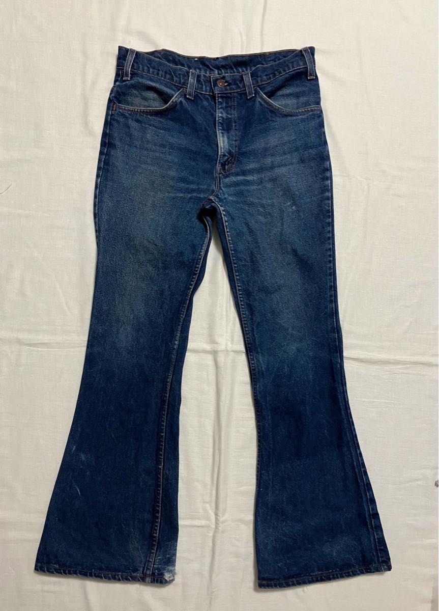 vintage ヴィンテージ リーバイス684 USA ベルボトム オレンジ vintage ヴィンテージ リーバイス684 USA ベルボトム オレンジ