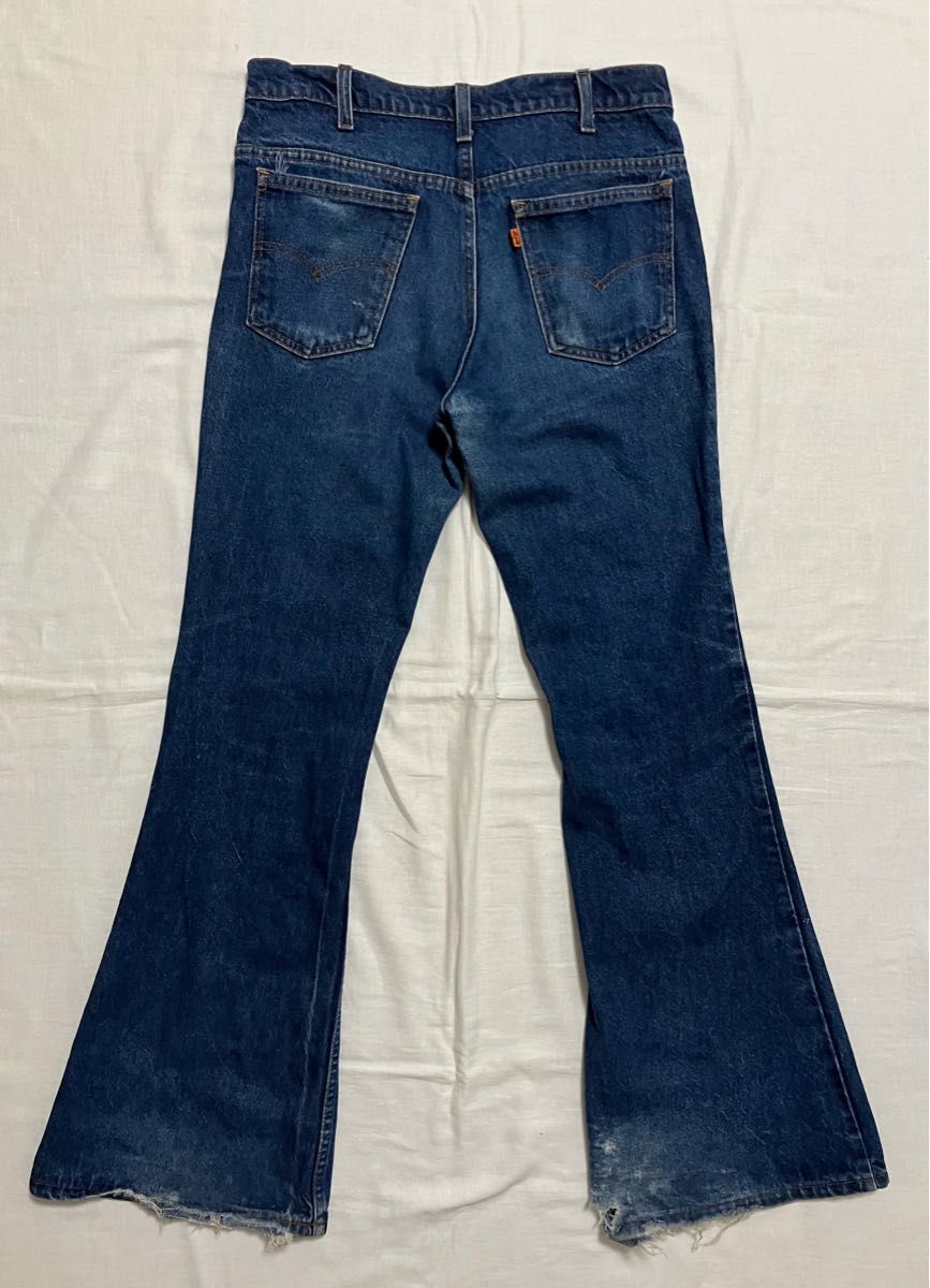 vintage ヴィンテージ リーバイス684 USA ベルボトム オレンジ vintage ヴィンテージ リーバイス684 USA ベルボトム オレンジ