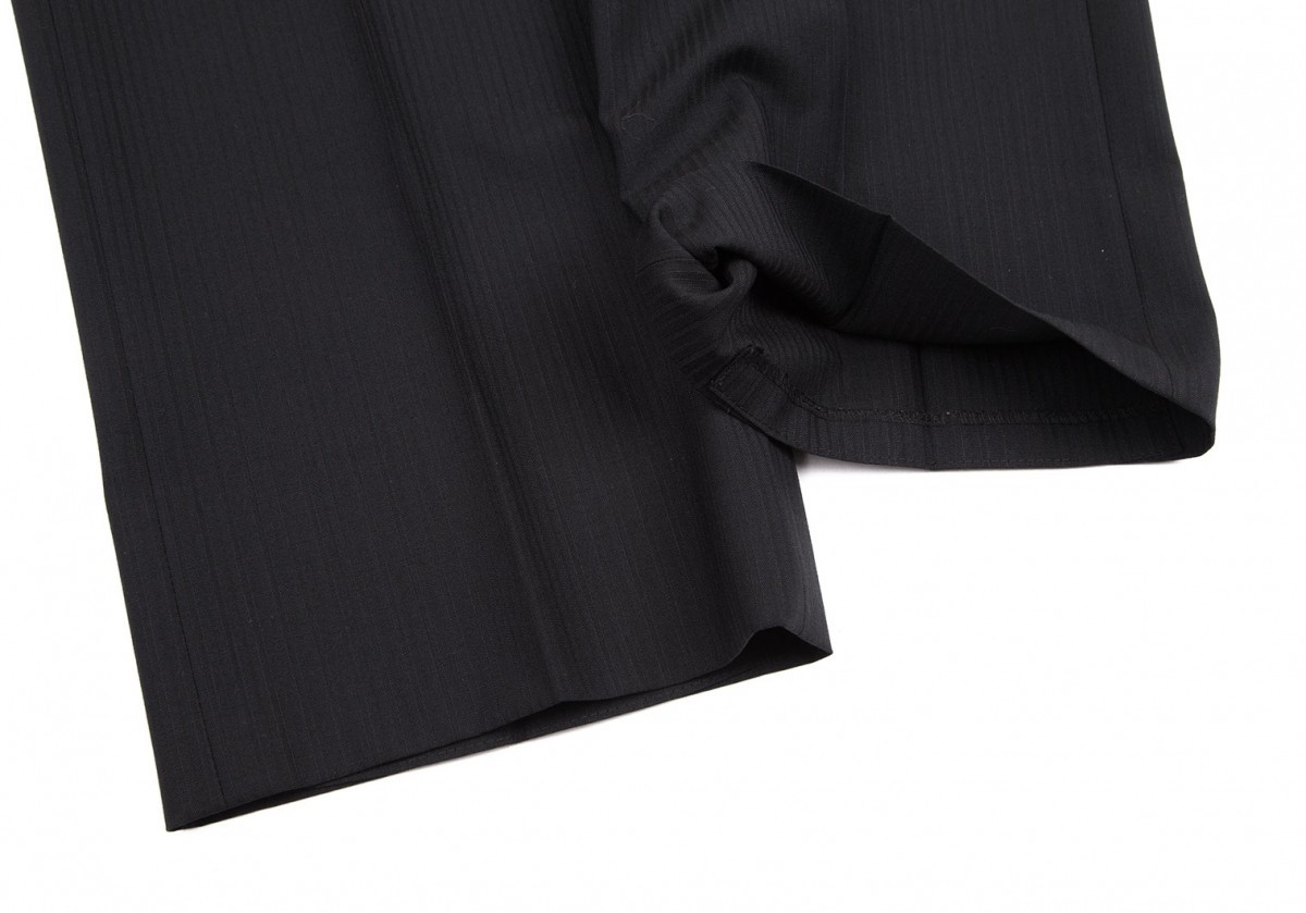  Burberry Black Label BURBERRY BLACK LABEL шерсть полоса ткань конические брюки темно синий 42L
