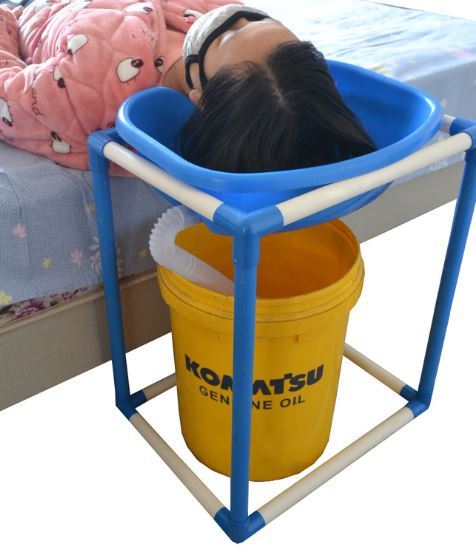 新品 ベットで寝たままシャンプー 移動式シャンプー台 携帯 新品 ベットで寝たままシャンプー 移動式シャンプー台 携帯