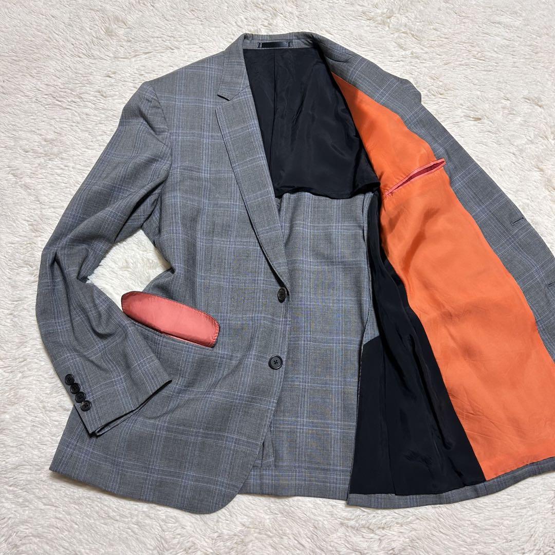 現行品 ボックスタグ XL L2ポールスミスPaulsmith 背抜き 裏地 派手