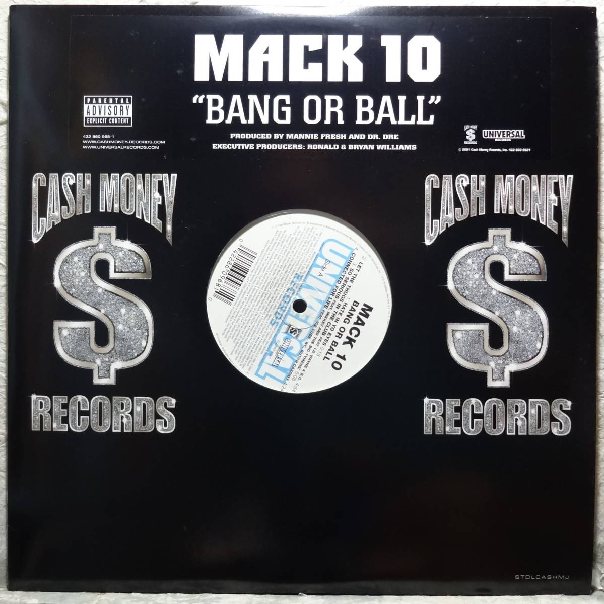 【Mack 10 “Bang Or Ball”】2LP Album　 [♪HZ]　(R5/7)_画像1