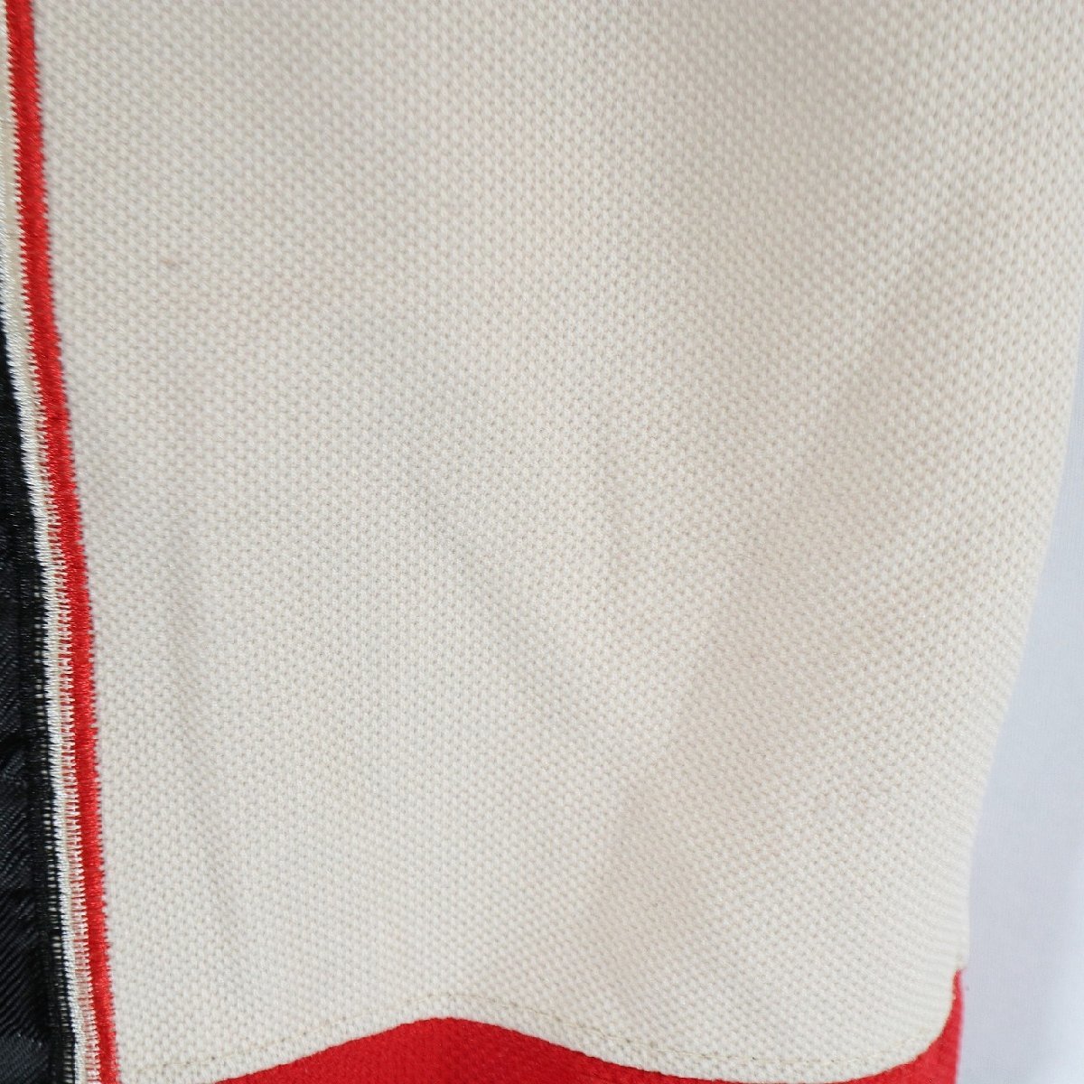 Reebok リーボック NHL シカゴ・ブラックホークス ゲームシャツ アイスホッケー スポーツ ブラック ( メンズ 46 ) 中古 古着 N3515_画像3