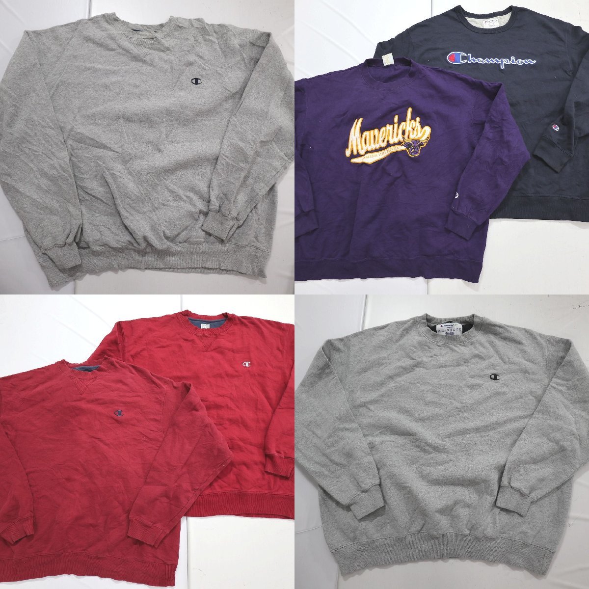 ◎チャンピオンスウェットMIX set シンプル ロゴ 他 (メンズ2XL) 6枚