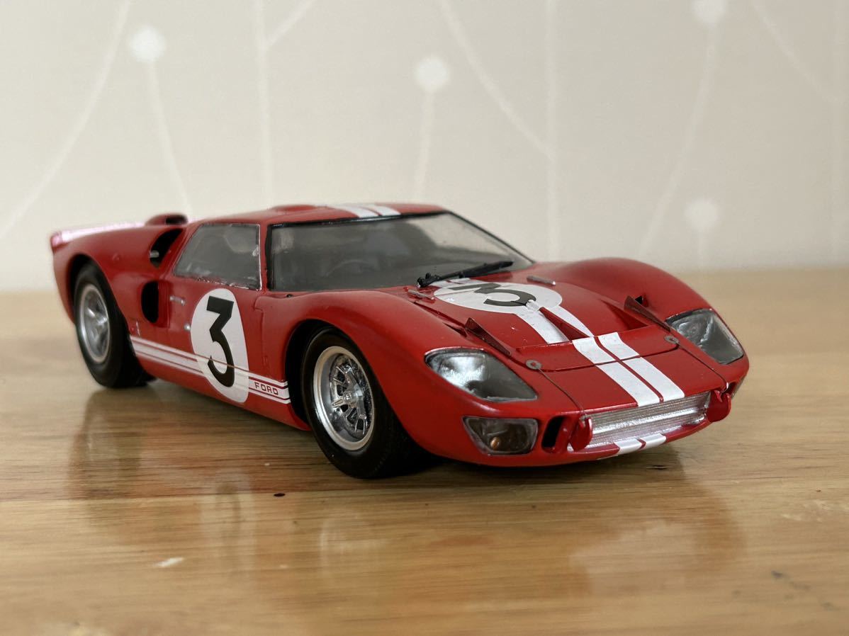70%以上節約 フジミ1 24 FORD GT 40 1968 Le Mans-完成品