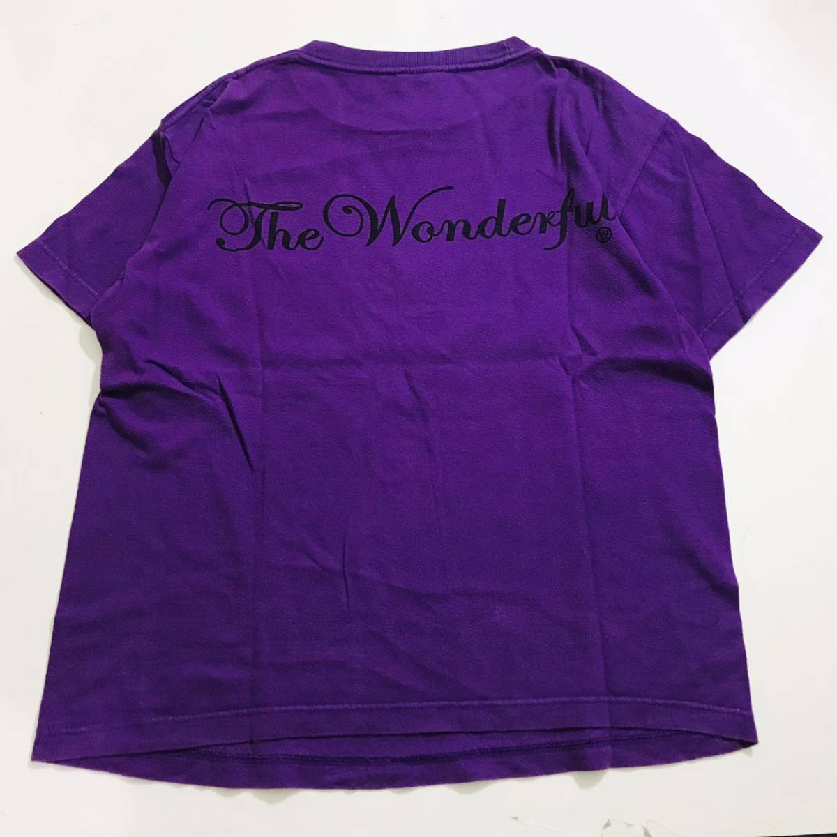 100 jpy BEAMS Beams purple purple short sleeves T-shirt 