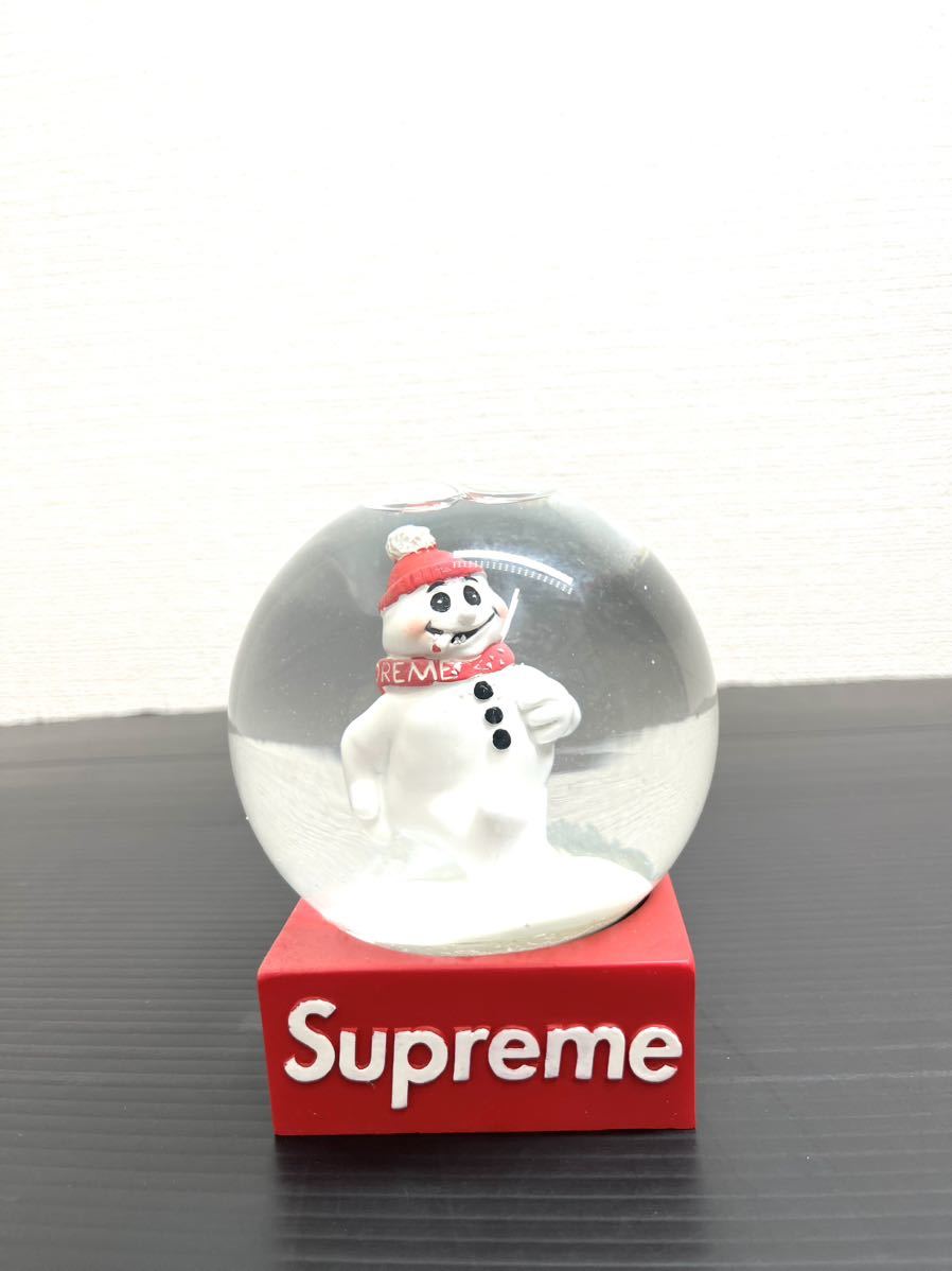 良質 Supreme シュプリーム 21AW Snowman スノーマン Snowglobe スノードーム Snowdome インテリア 小物