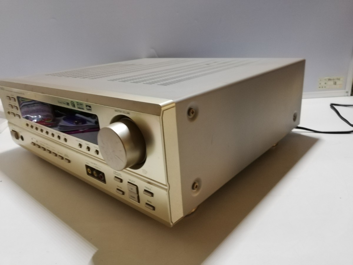 管105（通電確認、中古現状、即発送）DENON AVアンプ AVC-1550_画像2