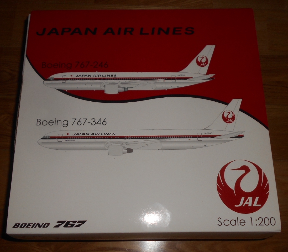 Jcwings 1/200 B767-300 JAL Japan Air Lines JA8266
