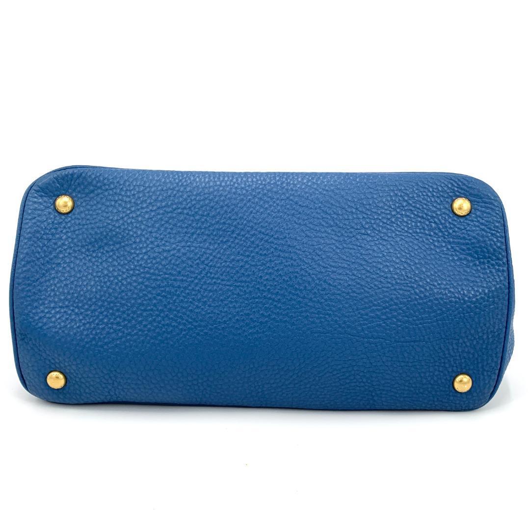 1円 PRADA プラダ 2way ショルダーバッグ ハンドバッグ ヴィッテロ