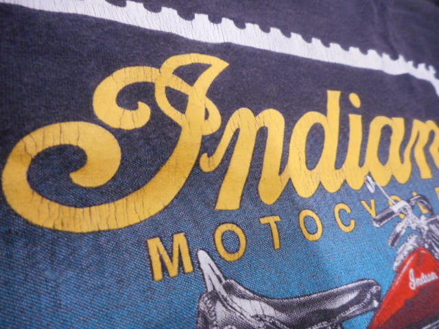 Indian MOTOCYCLE 米国製 M チーフ 検) USA　ハーレーダビッドソン ウエストライド ウェアハウス 東洋エンタープライズ インディアン_画像9