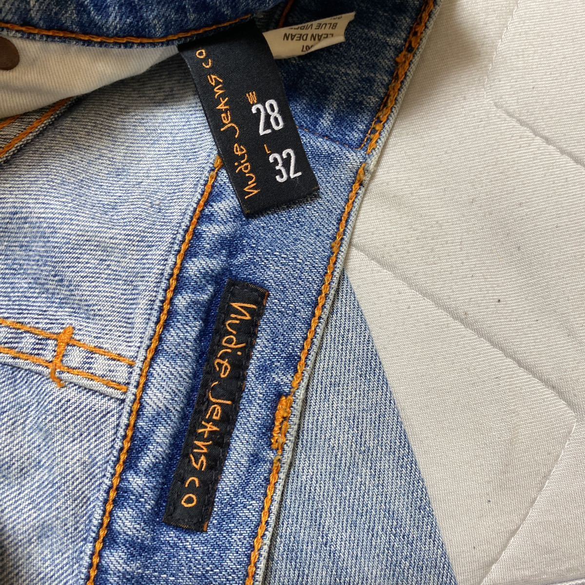 7B ヌーディージーンズ Nudie Jeans LEAN DEAN デニム ジーンズ ジーパン パンツ MADE IN ITALY 28 （株）ヒーローインターナショナル 格安