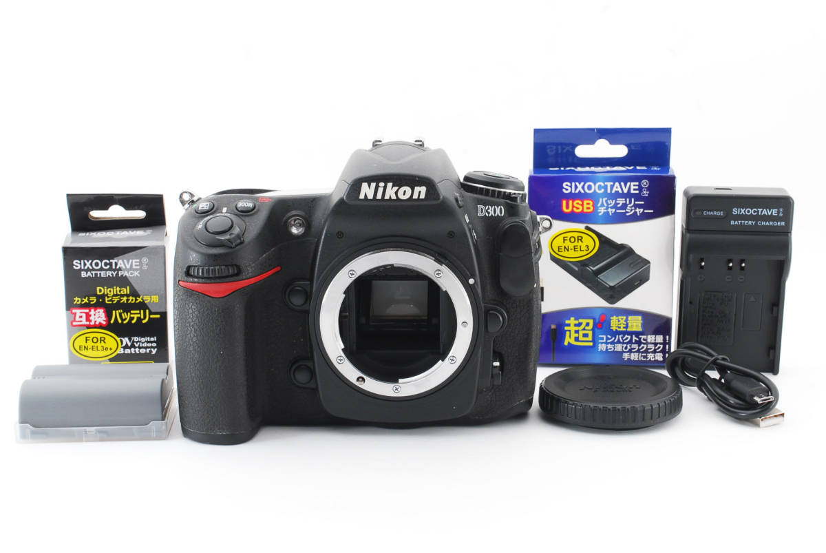 特売 ニコン Nikon 　#1269 《ショット数わずか1981枚》バッテリー・充電器完備 D300　一眼レフカメラ ニコン
