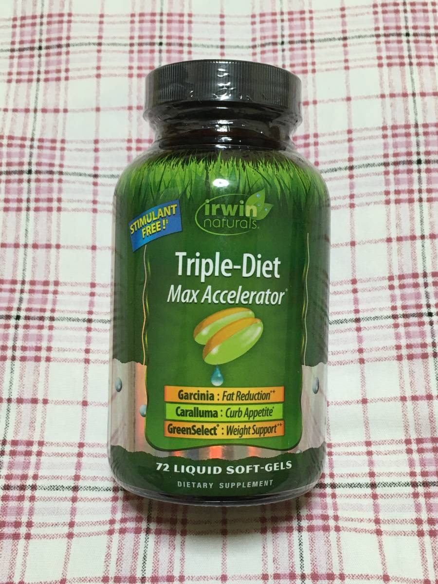 Irwin Naturals Triple-Diet Max Accelerator 72粒 ★ アーウィンナチュラルズ トリプルダイエット マックスアクセレレーター ★ 2_画像1