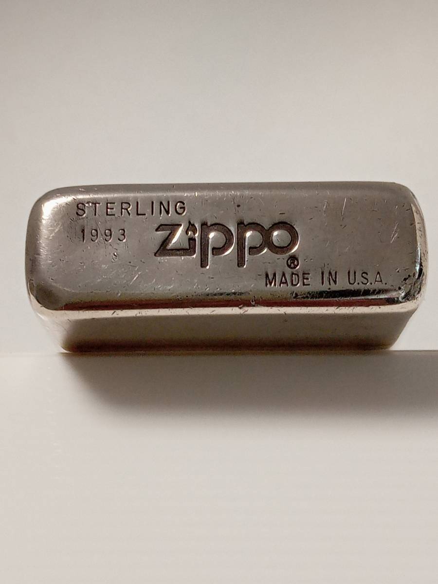 ZIPPO ジッポー スターリングシルバースリム 1993年製 インサイド