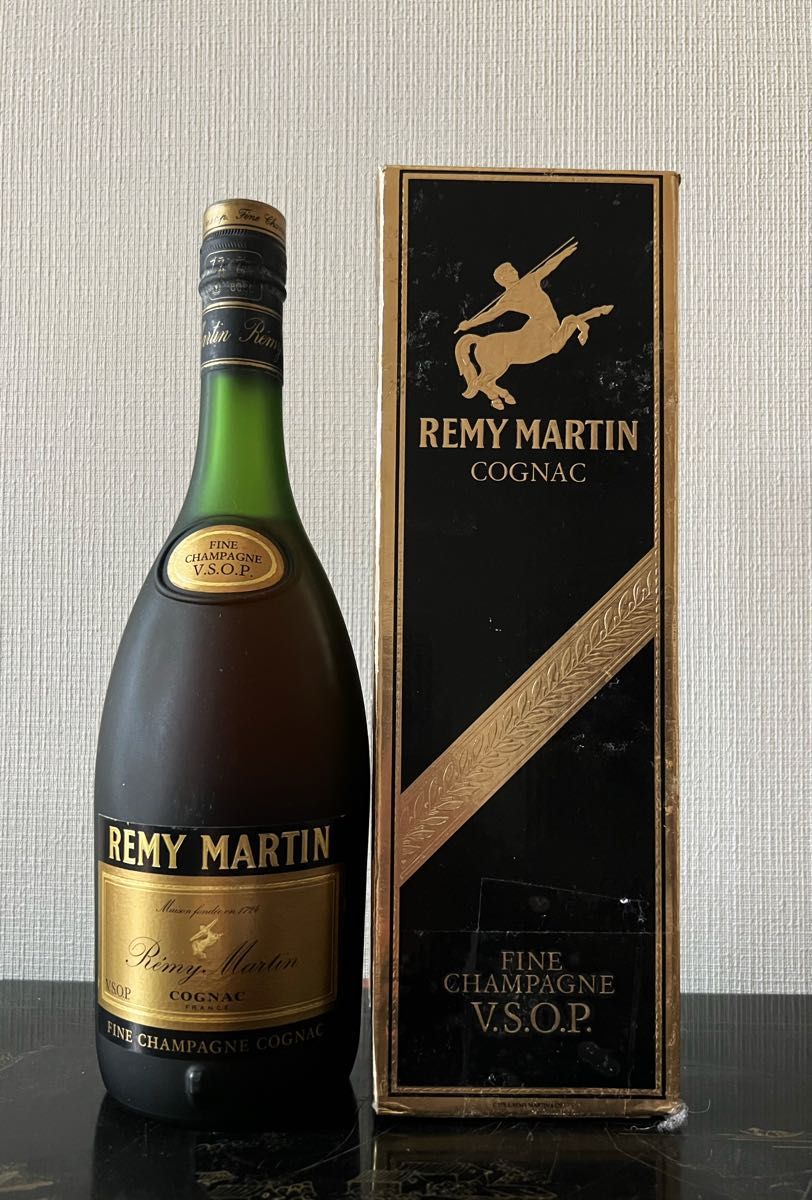 未開栓古酒1980sREMY MARTIN VSOP 從価レミーマルタン ファイン シャンパーニュコニャック 箱付き