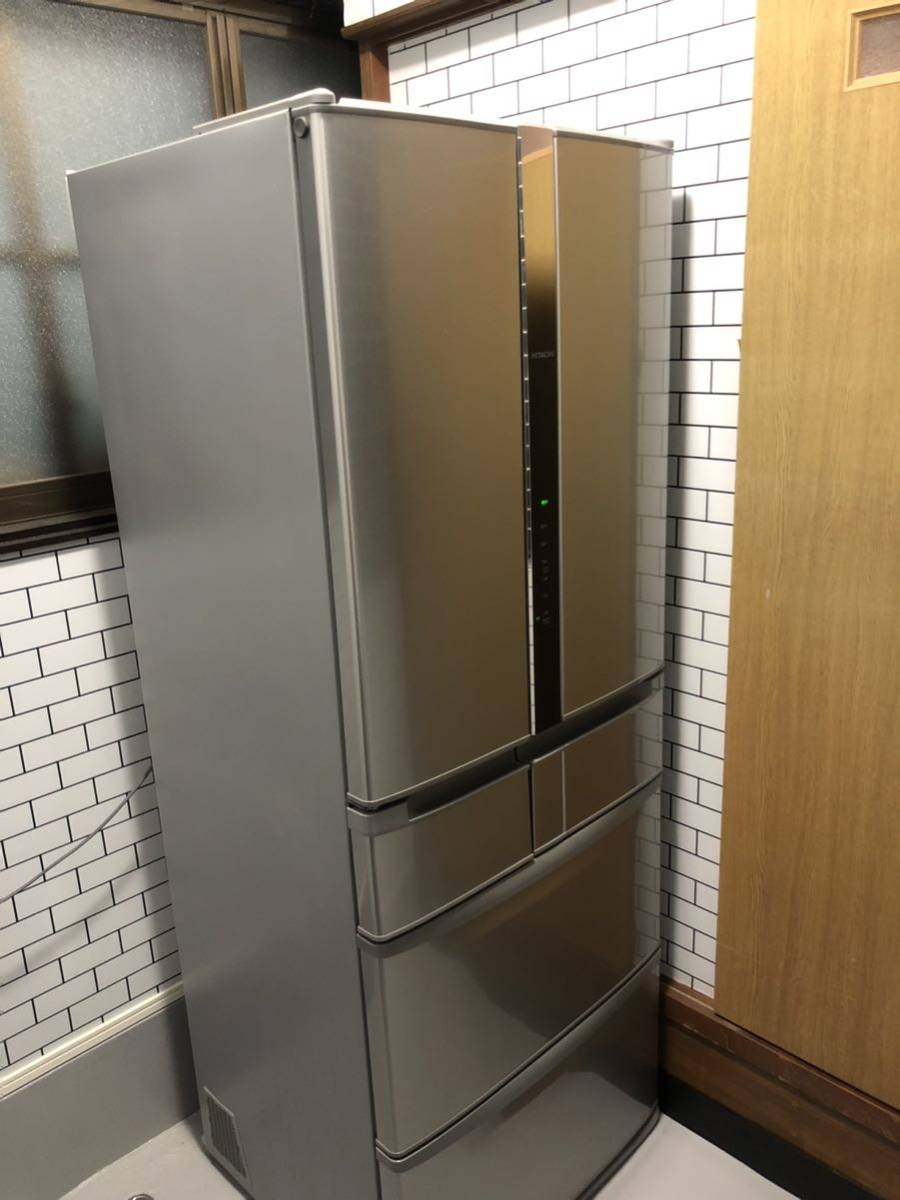 HITACHI 6ドア冷蔵庫 475L 【2014年製】 - 冷蔵庫 HITACHI 6ドア冷蔵庫 475L 【2014年製】 - 冷蔵庫