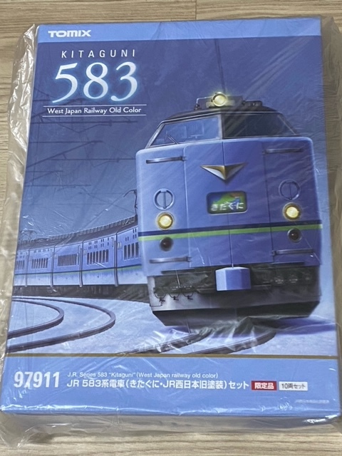 TOMIX 97911 JR 583系電車 きたぐに・JR西日本旧塗装セット 限定品(未